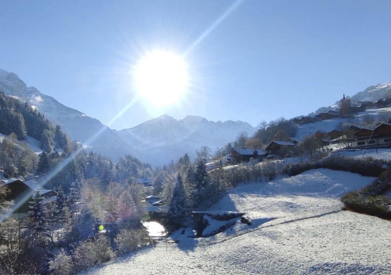 Aparthotel Mountain River Resort Val dʼIlliez Eksteriør billede
