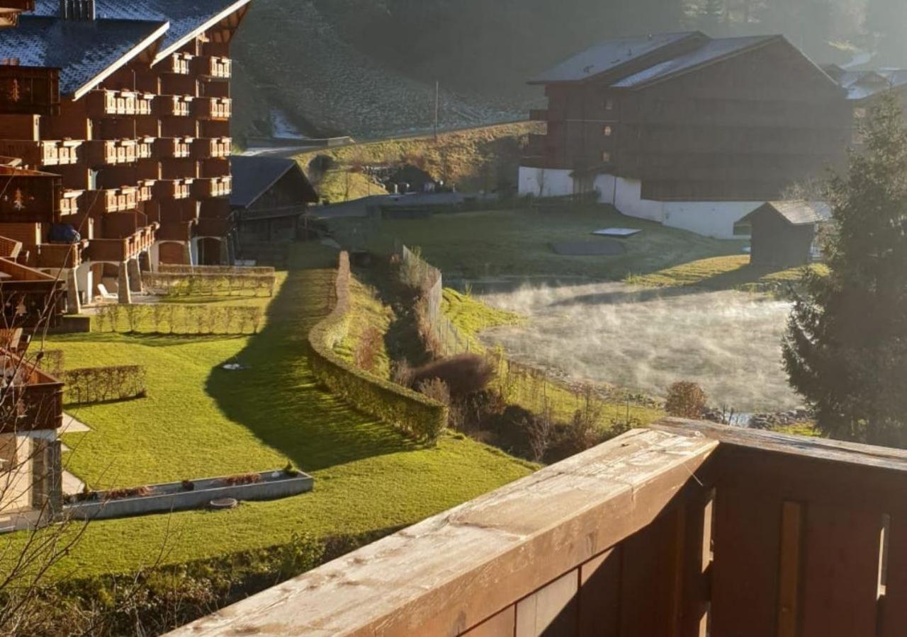 Aparthotel Mountain River Resort Val dʼIlliez Eksteriør billede