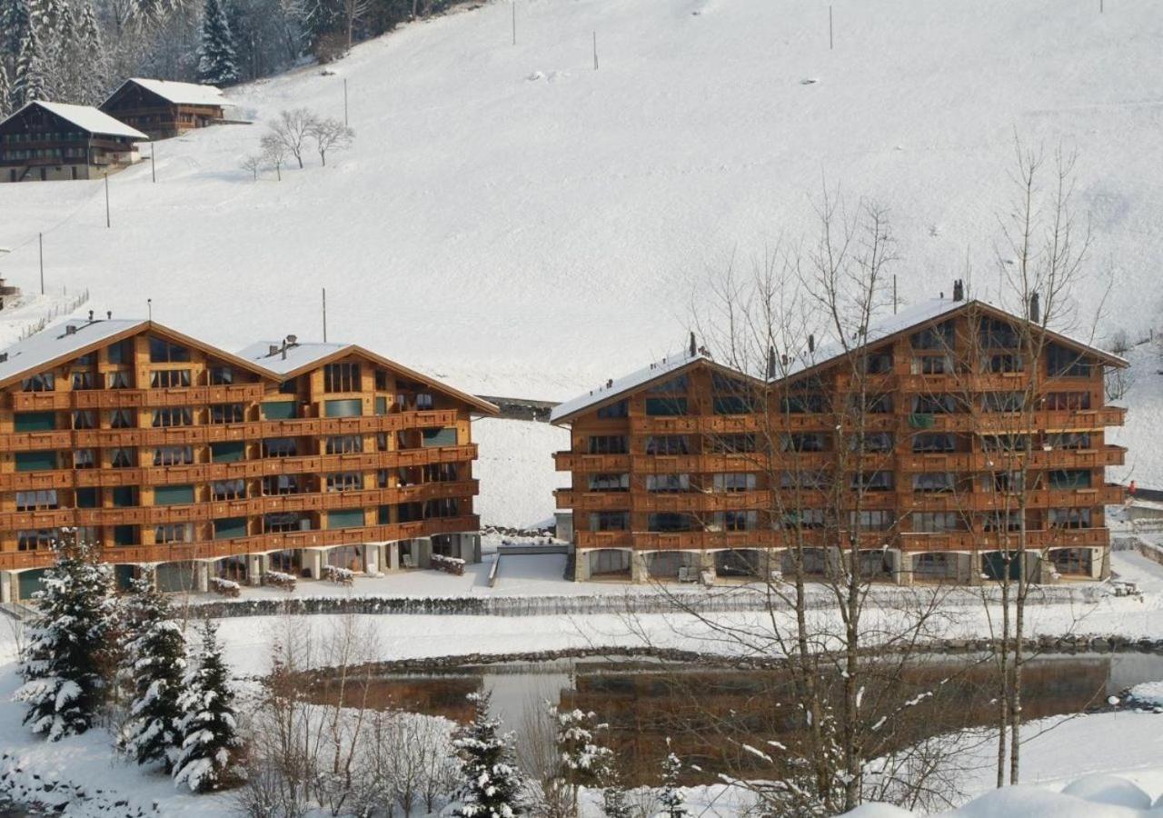 Aparthotel Mountain River Resort Val dʼIlliez Eksteriør billede