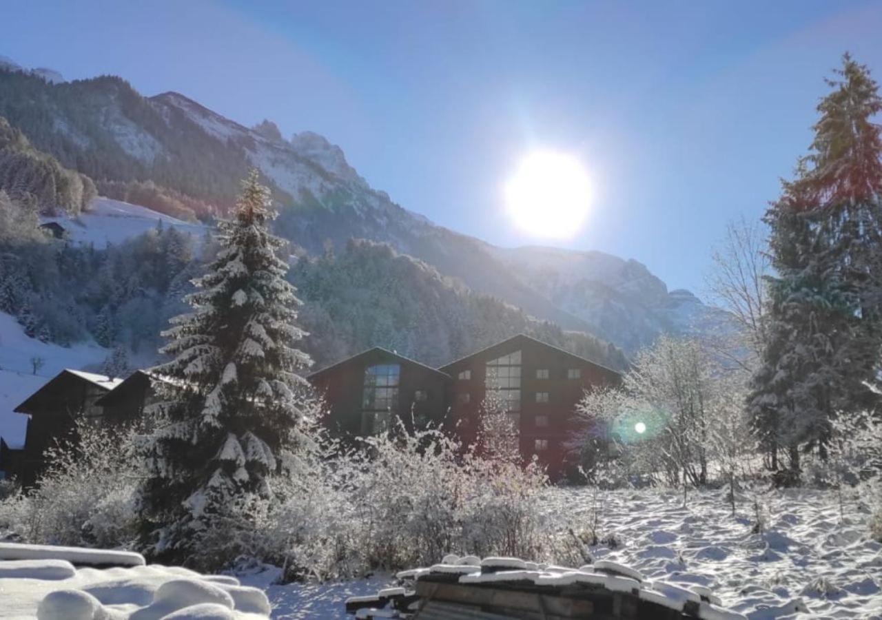 Aparthotel Mountain River Resort Val dʼIlliez Eksteriør billede