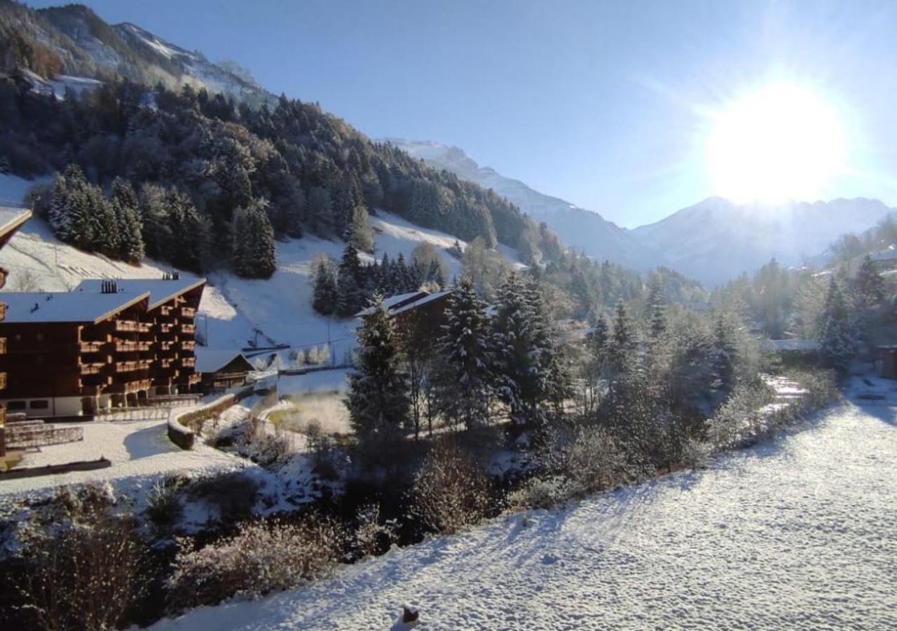 Aparthotel Mountain River Resort Val dʼIlliez Eksteriør billede