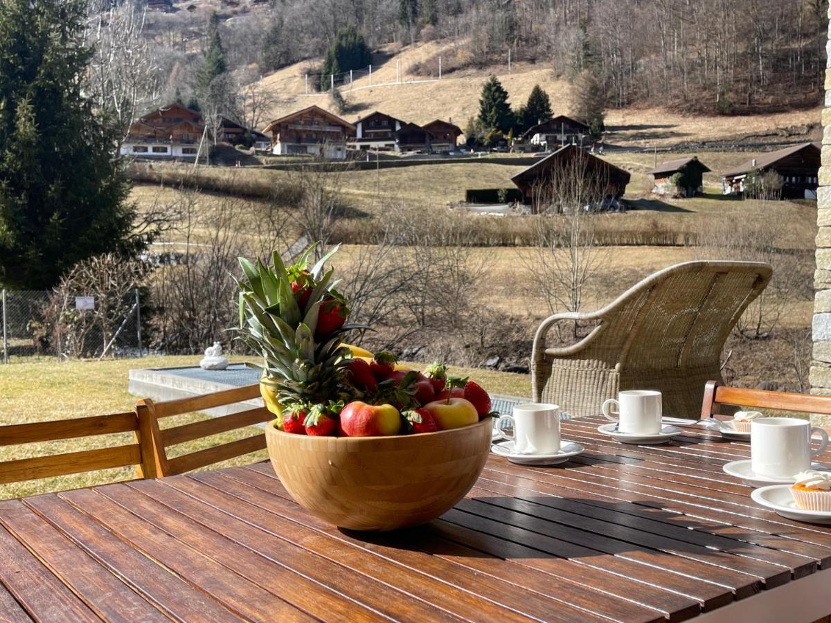 Aparthotel Mountain River Resort Val dʼIlliez Eksteriør billede