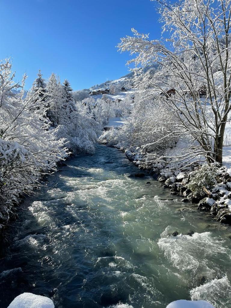 Aparthotel Mountain River Resort Val dʼIlliez Eksteriør billede