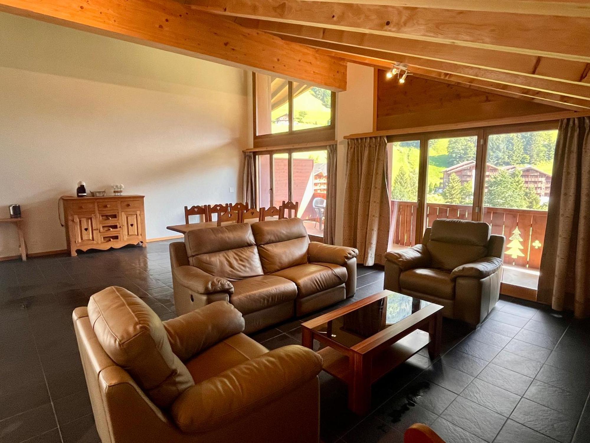Aparthotel Mountain River Resort Val dʼIlliez Eksteriør billede